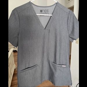 Figs graphite Catarina top